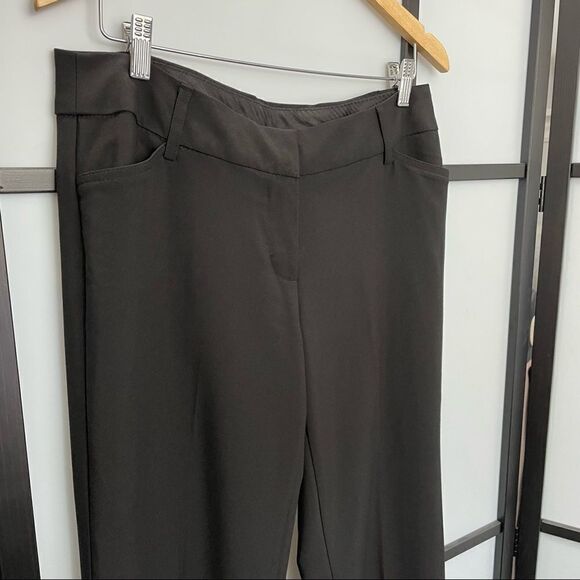 𝅺[8] Flattering Classic Black Dress Pants | Interview/Business Casual | Women’s - Picture 3 of 16